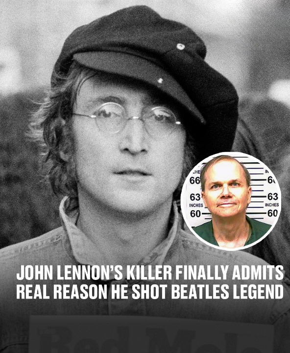 John Lennon’s killer finally admits real reason he shot Beatles legend