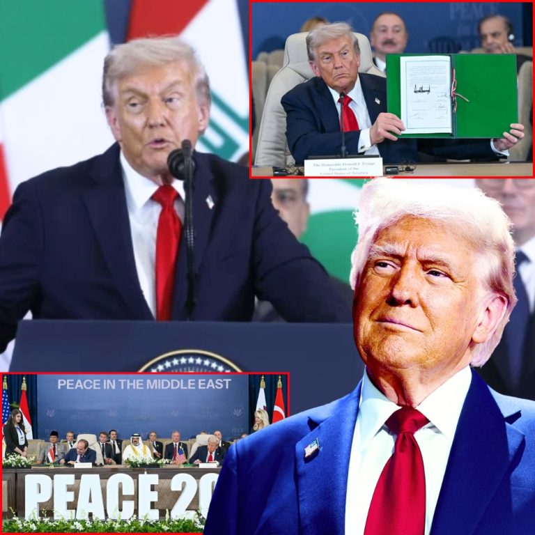 Donald Trump, Middle Eastern Leaders Sign Peace Agreement in Historic Egypt Summit Flanked by World Leaders