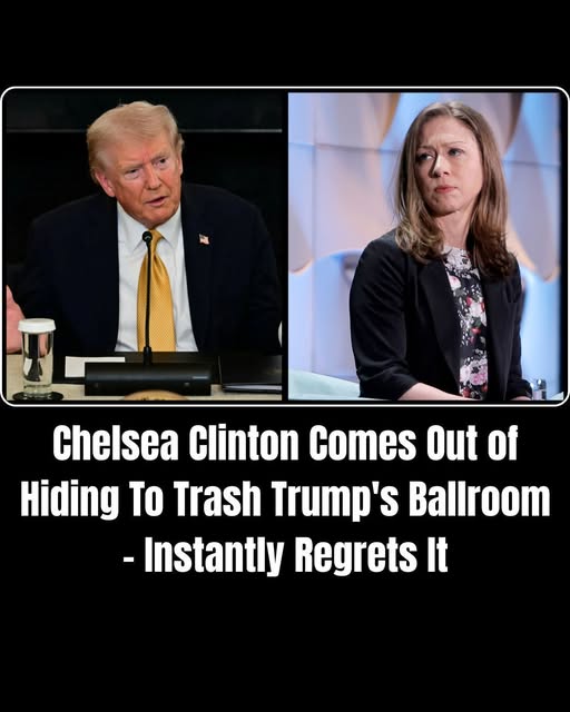 CHELSEA CLINTON SLAMS TRUMP’S WHITE HOUSE MAKEOVER