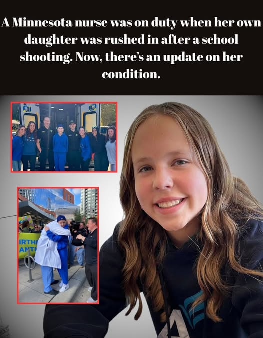 Minn. Nurse Mom Was Working at Hospital When Daughter Arrived After School Sho.oting.