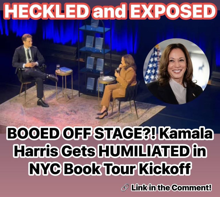 Kamala Harris’ NYC Book Tour Spirals Out of Control — and the Reason Is Perfectly Ironic