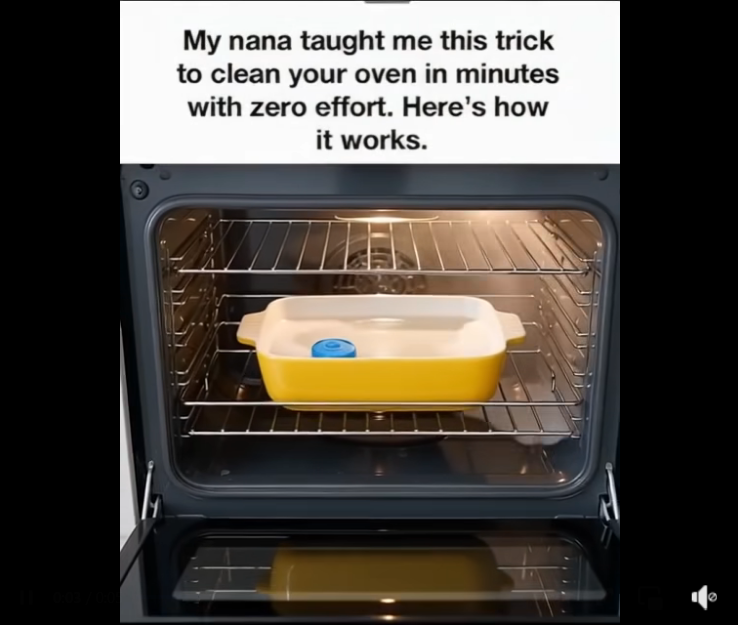 Nana’s Simple Trick to Sparkling Ovens
