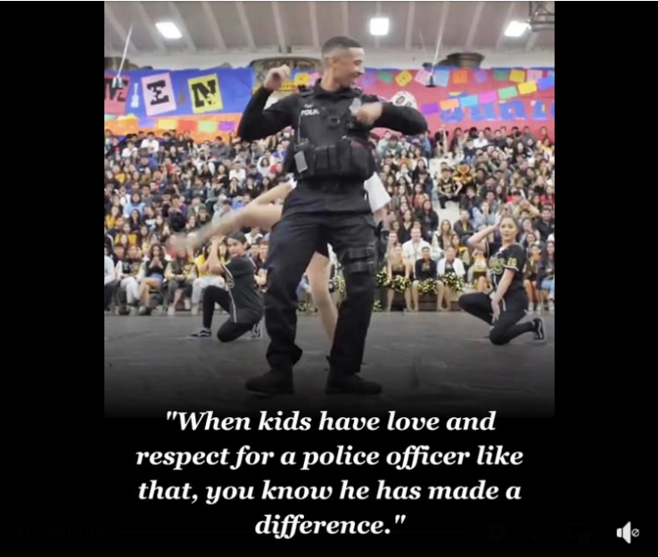 School Resource Officer Makes Incredible Goodbye With A Dazzing Dance Performance