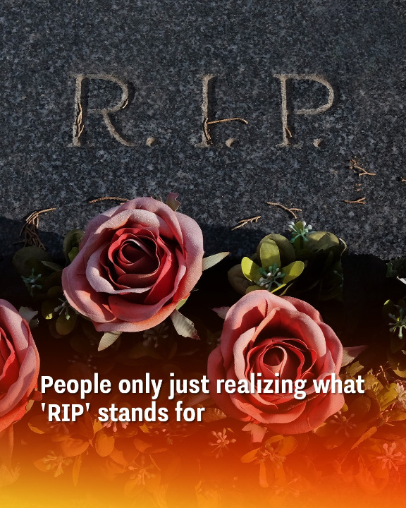 People only just realising what ‘RIP’ stands for