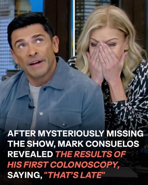 After Missing Episodes, Mark Consuelos Opens Up About His First Colonoscopy