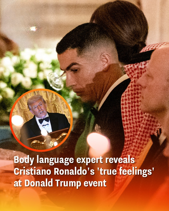 Body Language Expert Reveals Cristiano Ronaldo’s ‘True Feelings’ at Trump Event