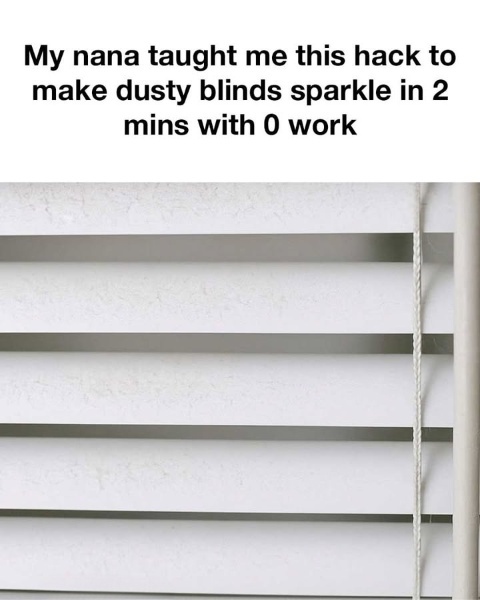 Dusty Blinds? Try This Easy Trick My Nana Swears By