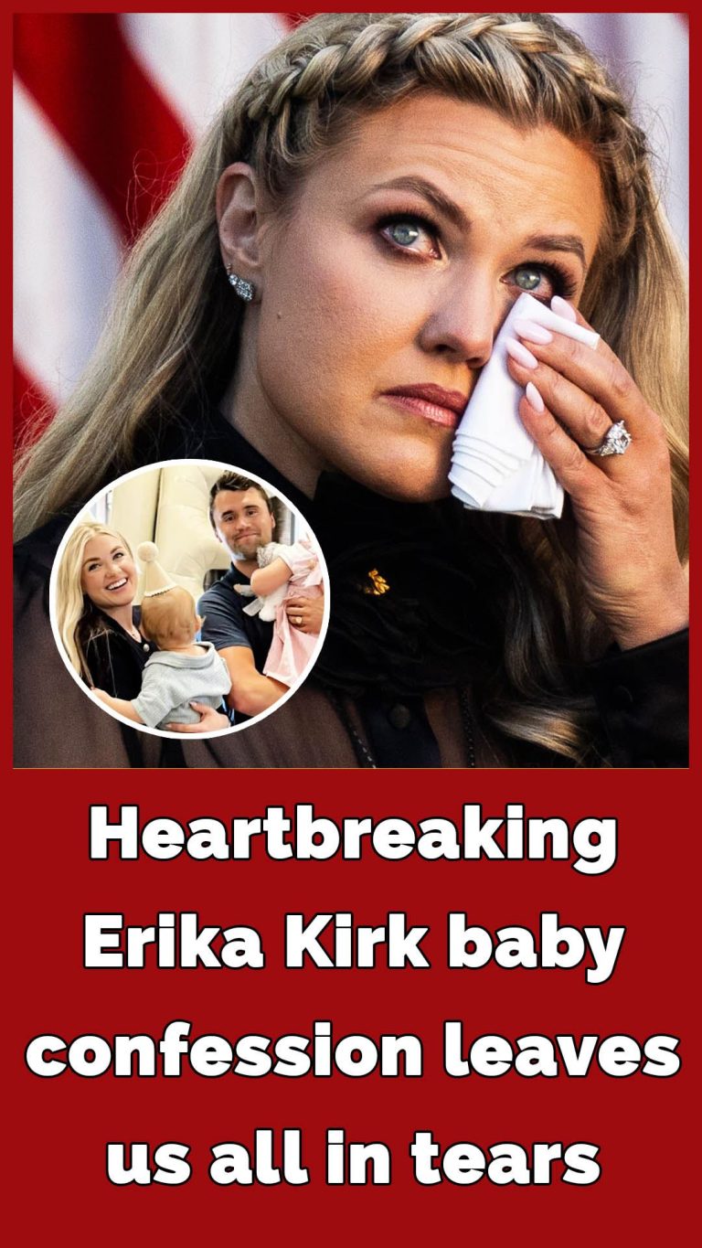 Erika Kirk’s heartbreaking baby confession after husband’s murder