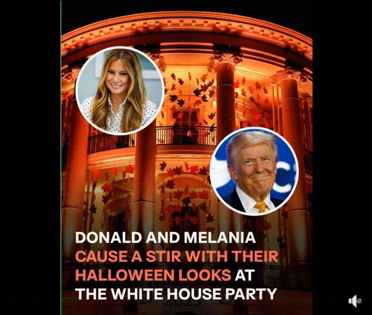 Trump’s Surprise Halloween Appearan