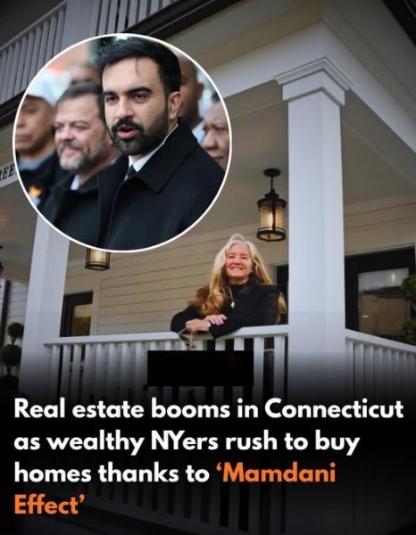 Connecticut’s Real Estate Surges as Affluent New Yorkers Flock to Buy Homes Amid the ‘Mamdani Effect’