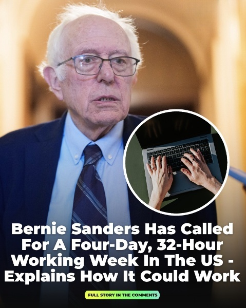 Sanders advocates for a 32-hour, four-day workweek across America, explaining the details