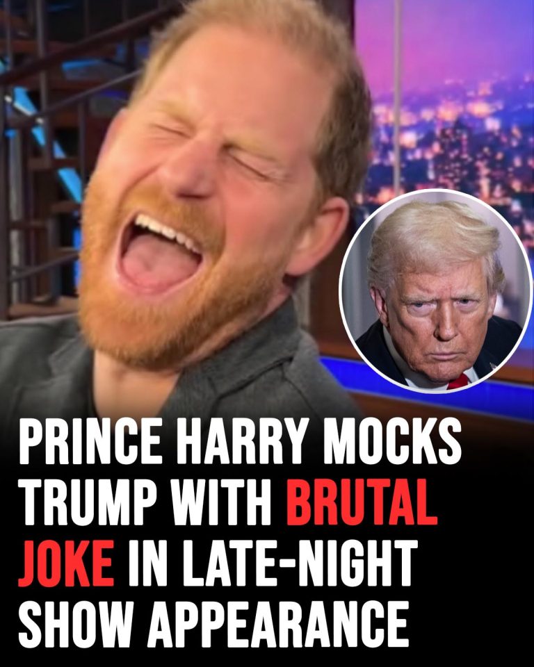 Prince Harry mocks Trump with brutal joke