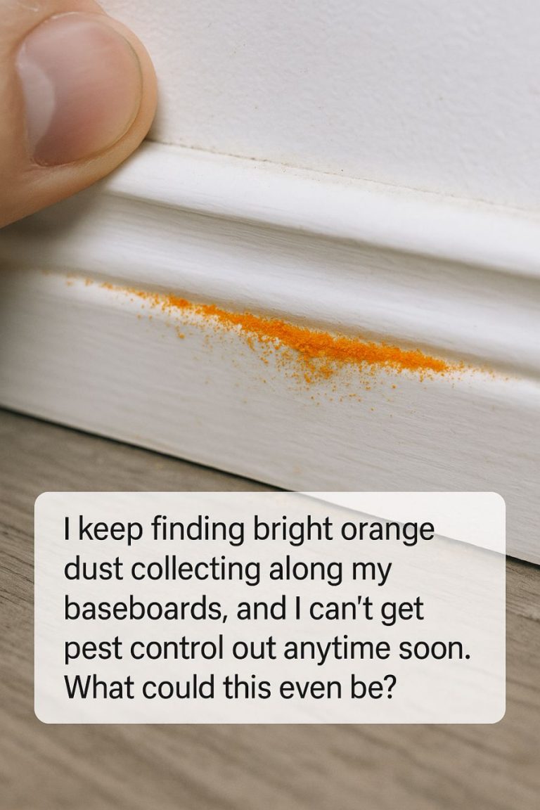 Uncovering the Mystery of Orange Dust in Your Home