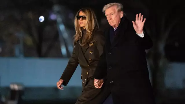 Conspiracy theorists think ‘giveaway’ detail just proved Melania Trump isn’t actually Melania Trump