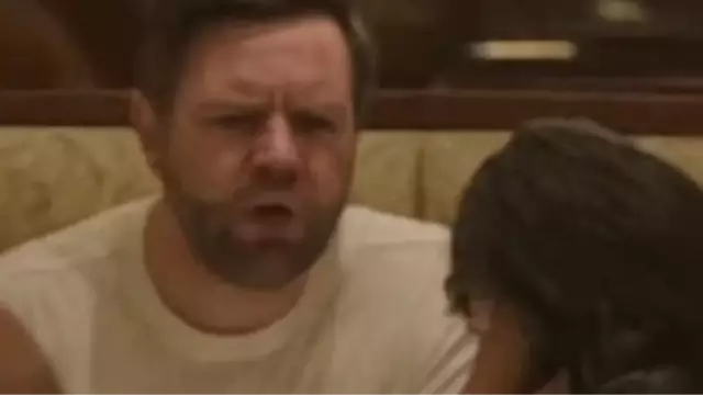 JD Vance breaks silence after photo appeared to show him yelling at wife over dinner