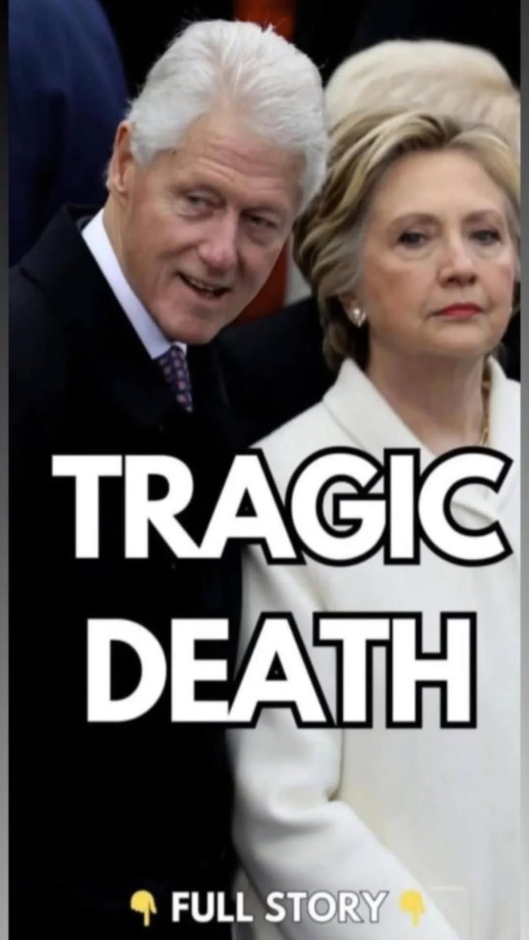 BILL CLINTON BREAKS DOWN DURING SHOCKING ANNOUNCEMENT