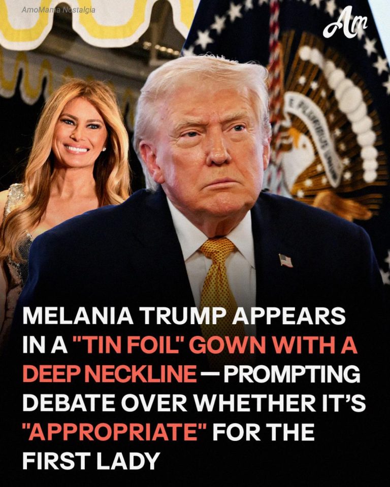 Melania Trump Dazzles in Glamorous Silver Gown at Lavish Mar-a-Lago New Year’s Bash with Donald Trump