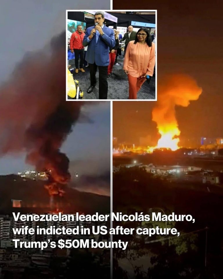 Venezuelan strongman Nicolás Maduro and his wife