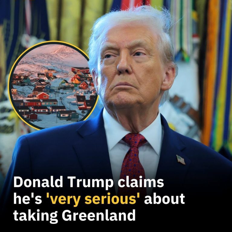 Donald Trump Says He Is Serious About Taking Greenland
