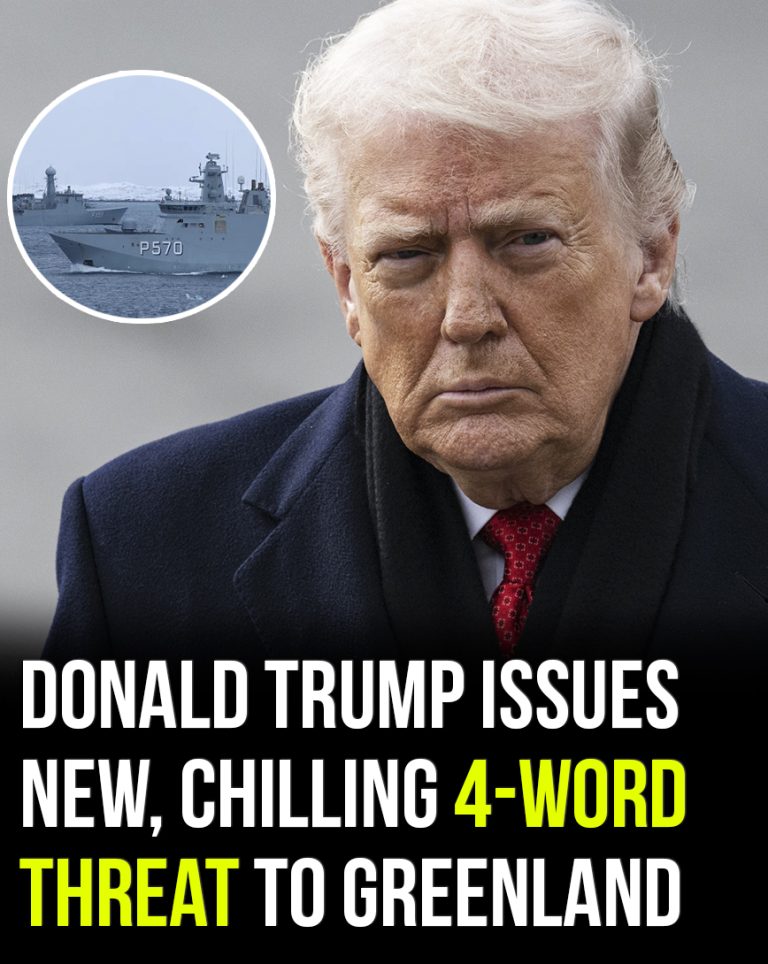 Trump issues new 4-word warning to Greenland