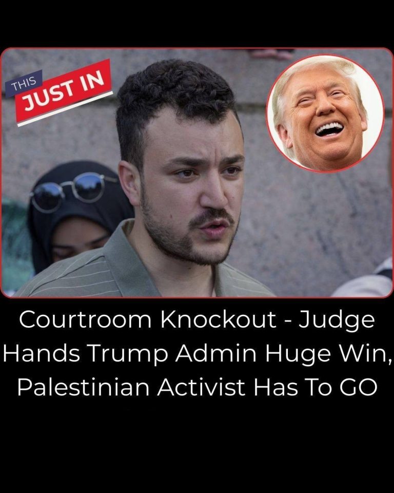 FINALLY: Trump Admin Gets Huge Win Over Palestinian Activist Mahmoud Khalil