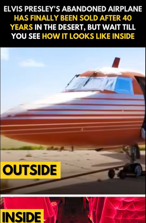 Elvis Presley’s 1962 Private Plane Has Been Sold, Revealing a Remarkable Interior