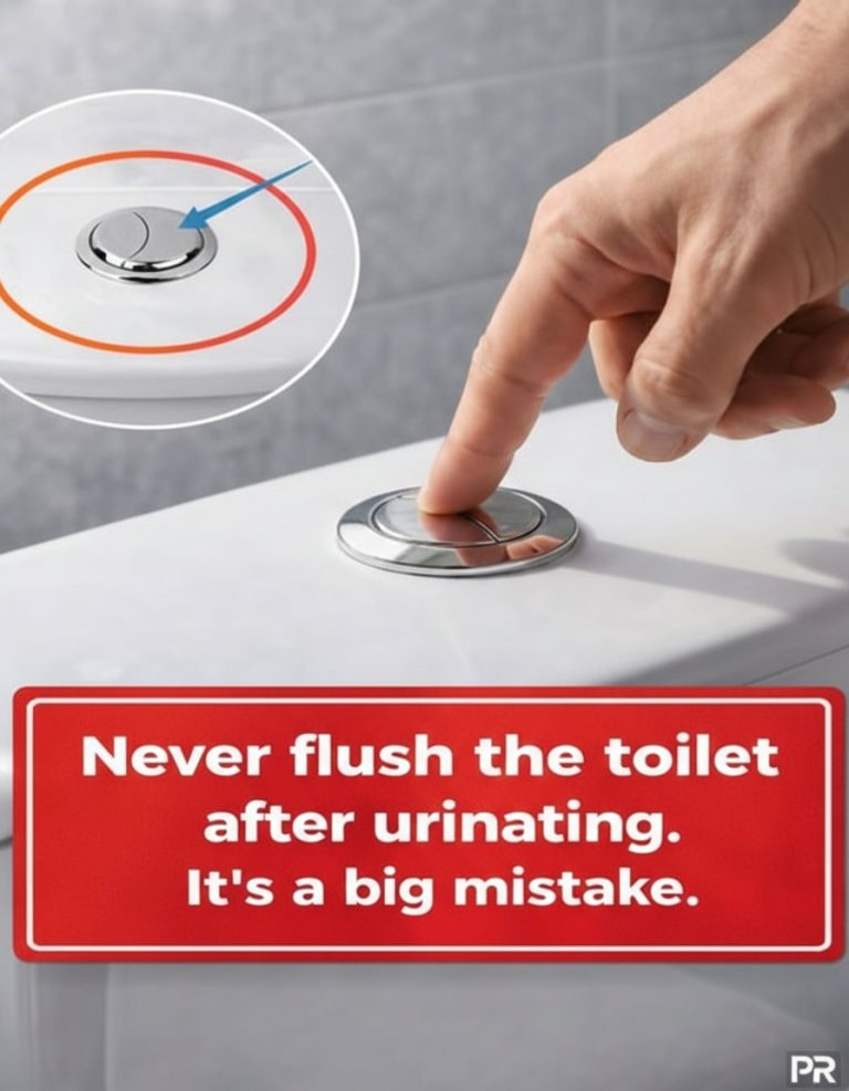 You don’t always have to flush the toilet: the habit we think is right, but isn’t