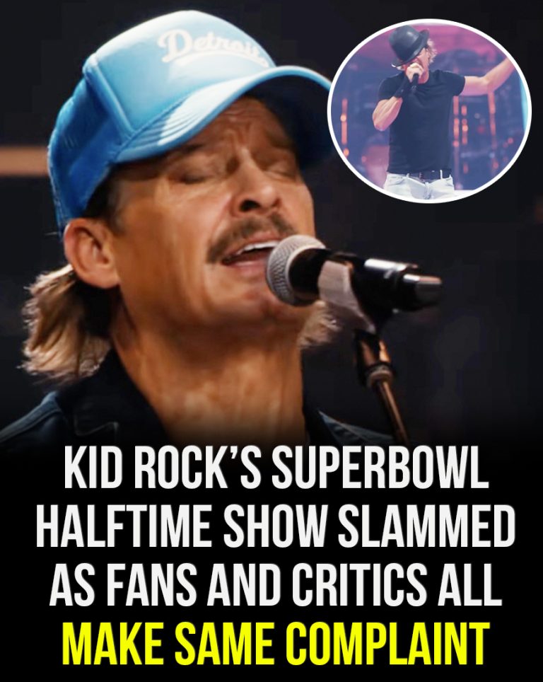 Kid Rock mocked as fans all make same complaint during All-American halftime show