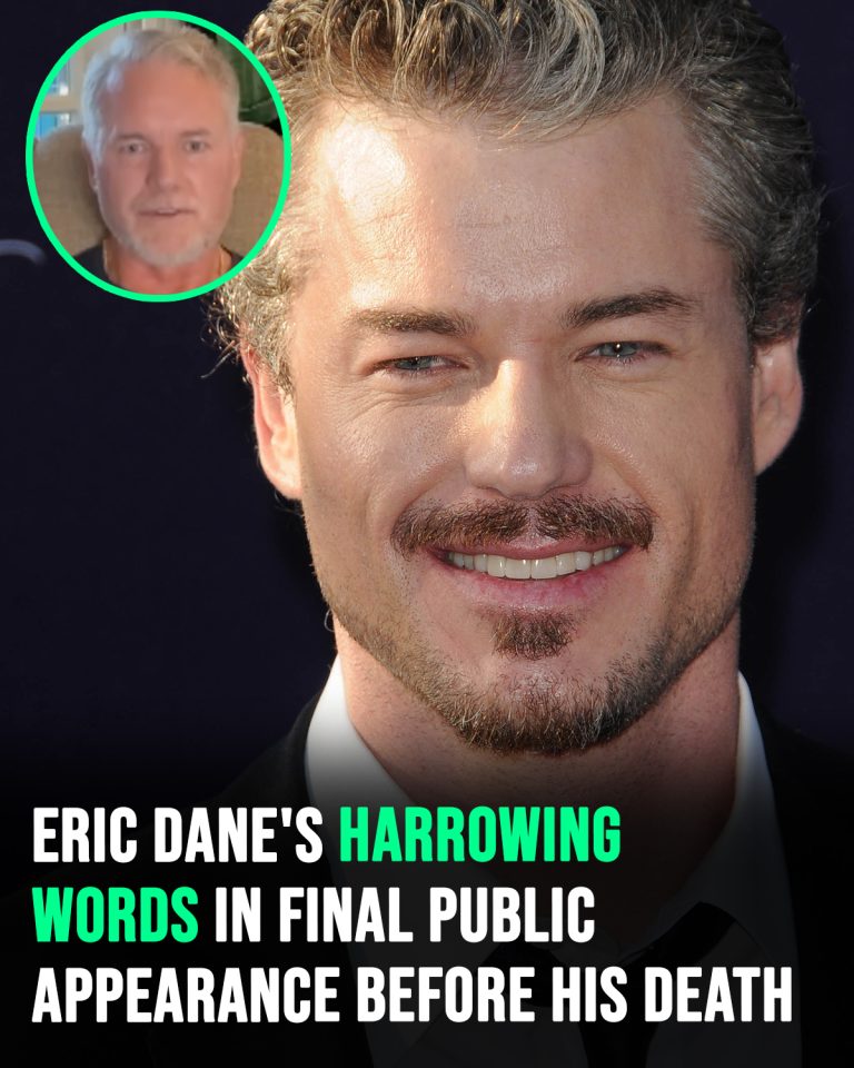 Eric Dane’s harrowing words in final public appearance before his death