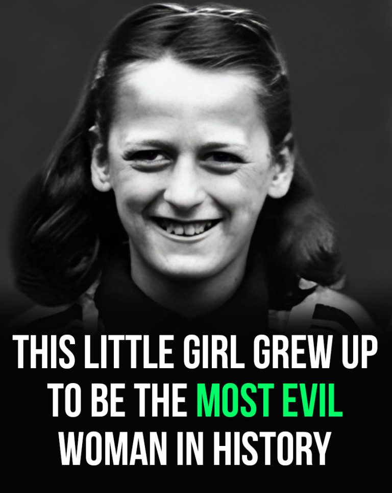 This innocent little girl grew up to be the most evil woman in history