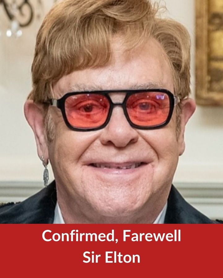 Confirmed, Why Sir Elton Is Done Touring