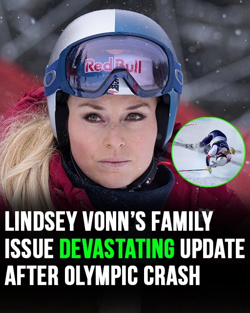 Lindsey Vonn’s family issue update after devastating Olympic crash