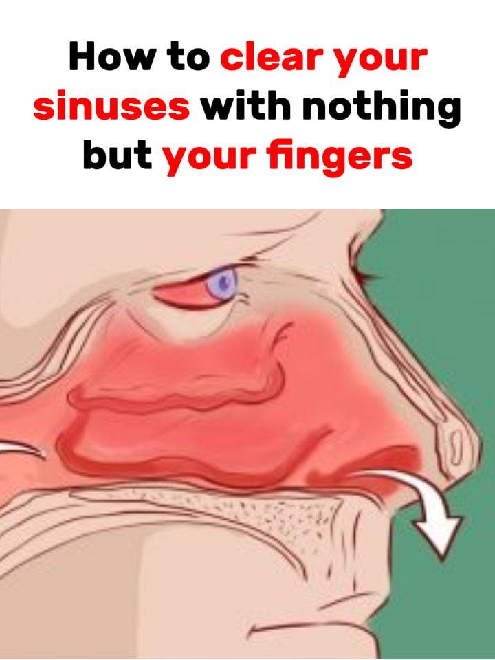 Silent Trick To Clear Sinuses