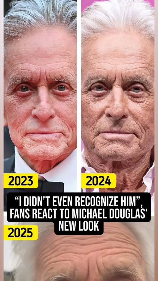 ‘I didn’t even recognize him’— Fans react to Michael Douglas’ new look