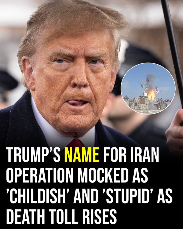 Trump’s name for Iran operation mocked as ‘childish’ and ‘stupid’ as death toll rises