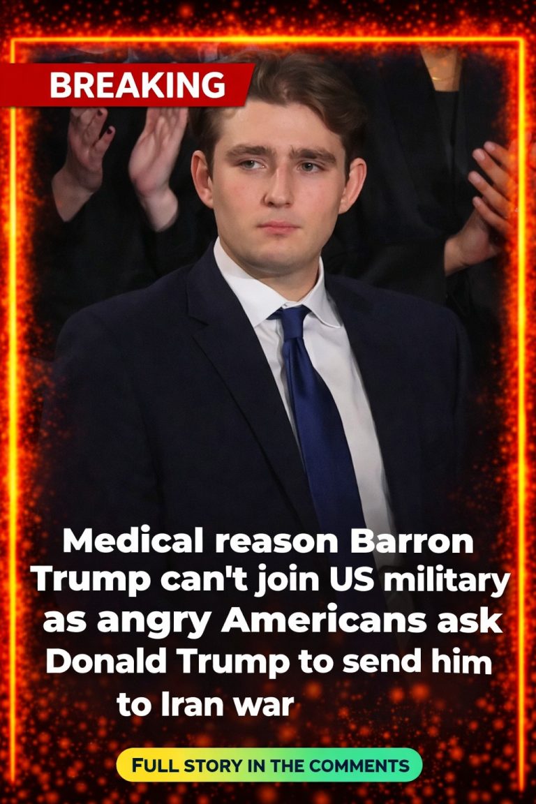 Medical reason Barron Trump can’t join US military