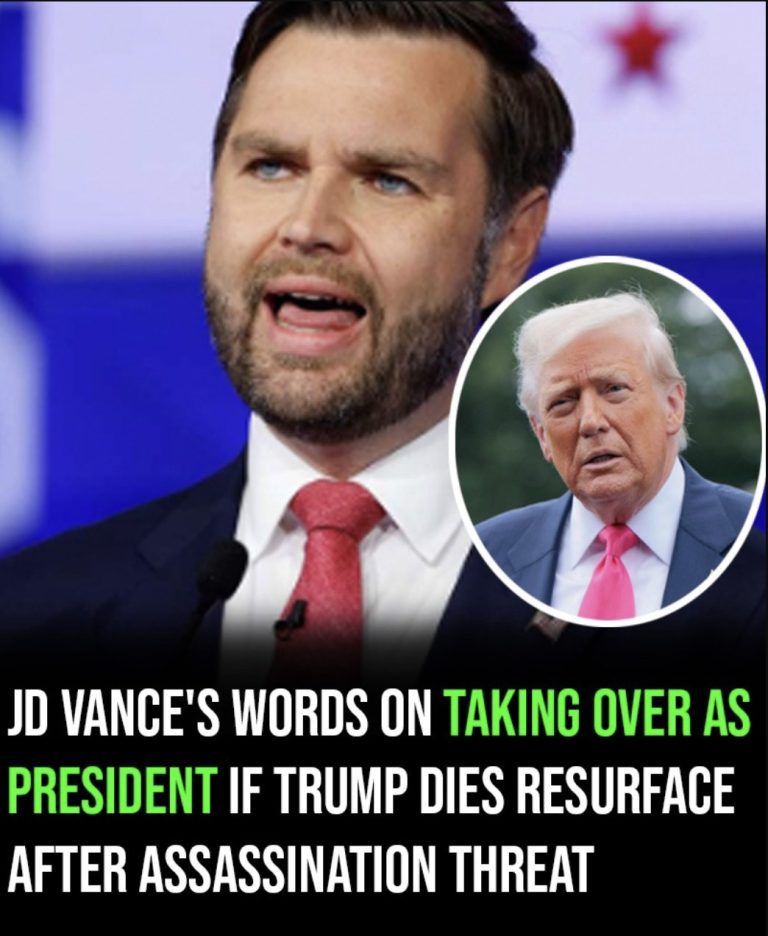 JD Vance’s words on taking over as President if Trump dies resurface