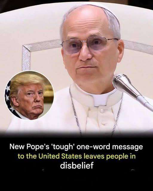 Pope’s ‘unsettling’ one-word message