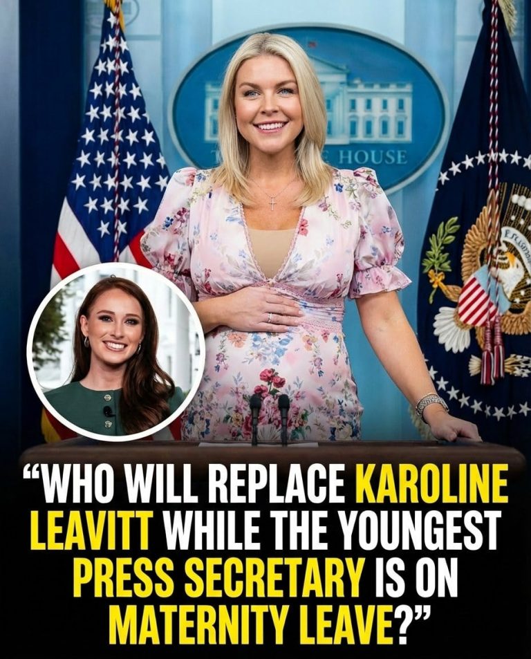 Inside the race to replace Karoline Leavitt as White House press secretary during maternity leave