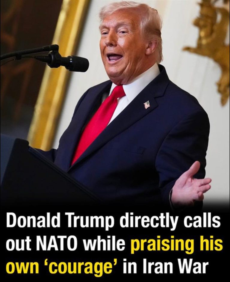 Donald Trump directly calls out NATO while praising his own ‘courage’ in Iran War