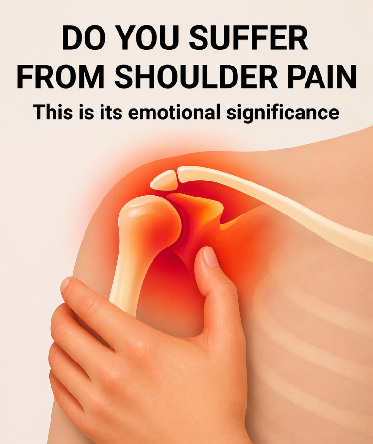 What is the emotional meaning of shoulder pain?