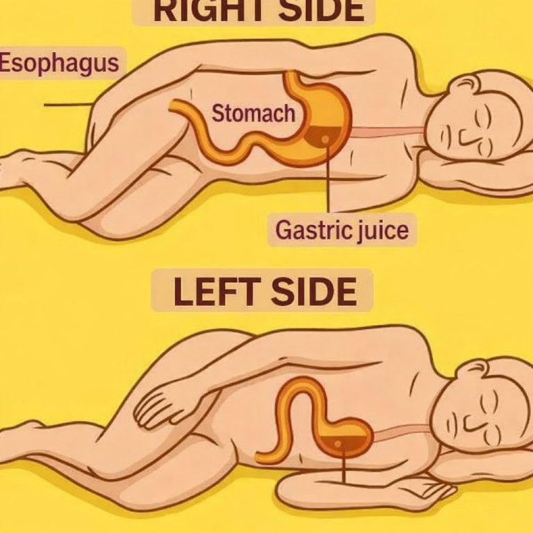 Why Left-Side Sleeping Helps