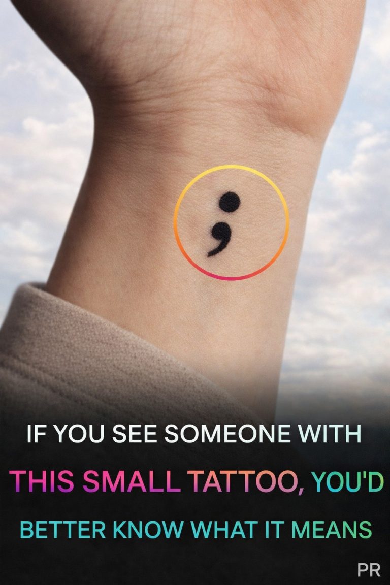 The Meaning Behind the Small Tattoo with a Powerful Message