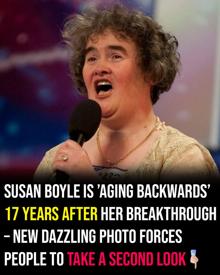 Susan Boyle is now ”aging backwards” 17 years after Britain’s Got Talent