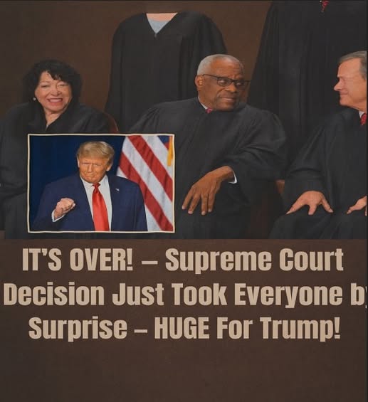 Supreme Court of the United States Issues an 8–1 Decision in a Major Case