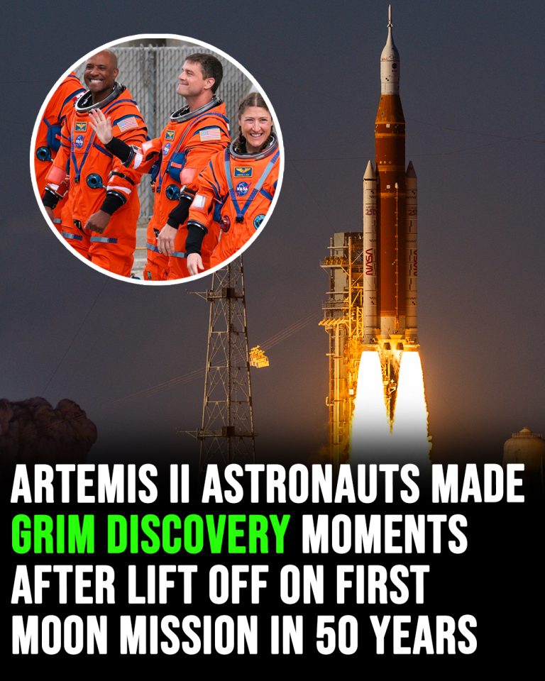 Artemis II astronauts made grim discovery moments after lift off on first moon mission in 50 years