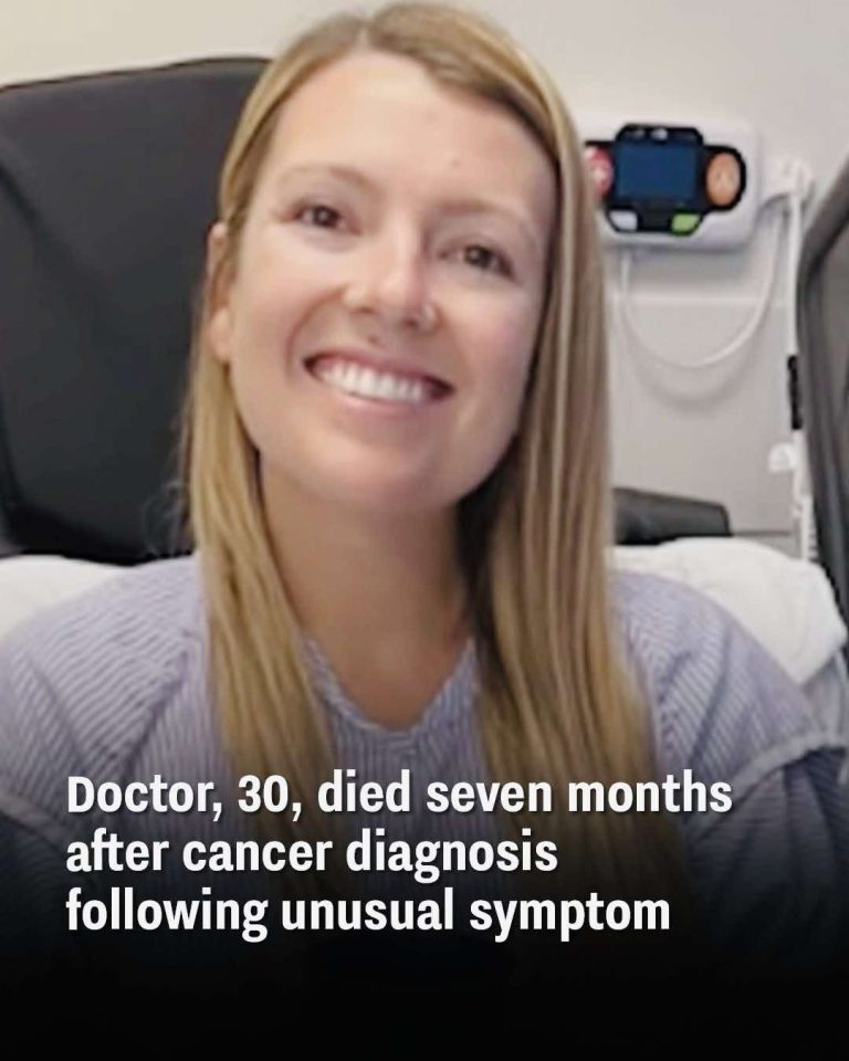 Doctor, 30, died seven months after cancer diagnosis following unusual symptom
