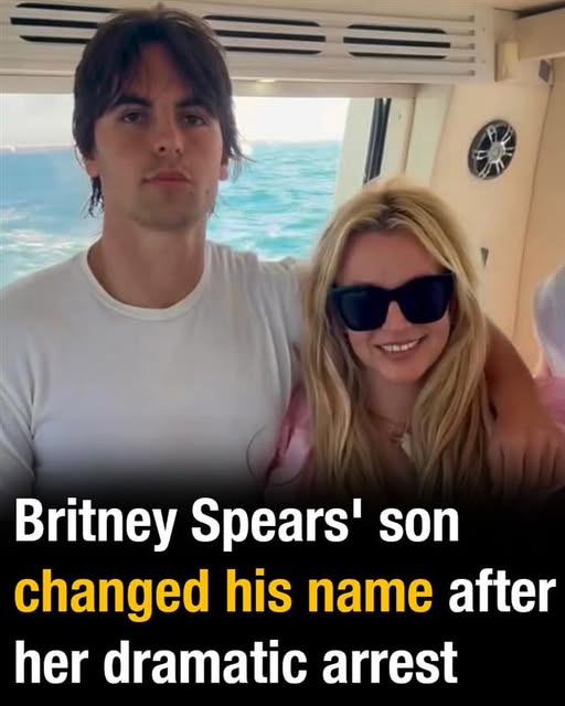 Britney Spears’ son changed his name after her dramatic arrest