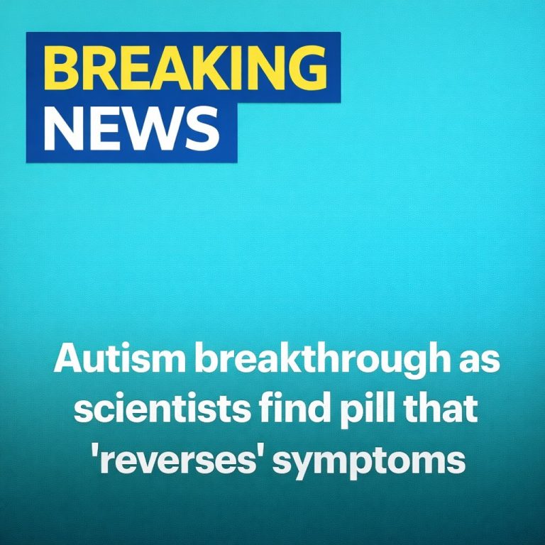 Autism breakthrough as scientists find 44-cent pill that reverses symptoms