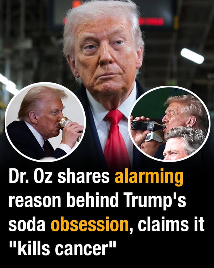 Dr. Oz shares alarming reason behind Trump’s soda